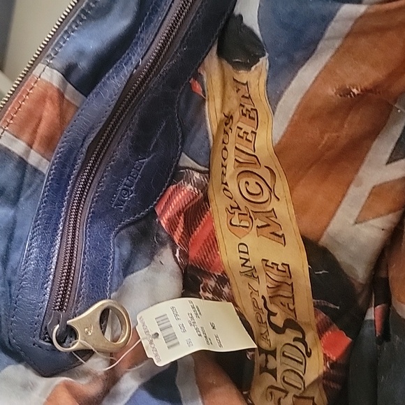 ALEXANDER MCQUEEN Vintage Navy Hand Bag - Picture 8 of 10